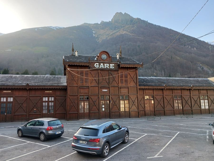 old train station of Cauterets